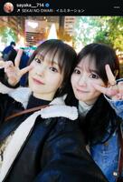 山本彩のインスタグラム＠ｓａｙａｋａ＿＿７１４から