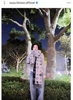 広瀬すずのインスタグラム＠ｓｕｚｕ．ｈｉｒｏｓｅ．ｏｆｆｉｃｉａｌ（１１月２５日付）より