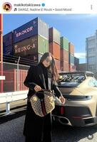 　滝沢眞規子のインスタグラム＠ｍａｋｉｋｏｔａｋｉｚａｗａ（１１月２９日付）より