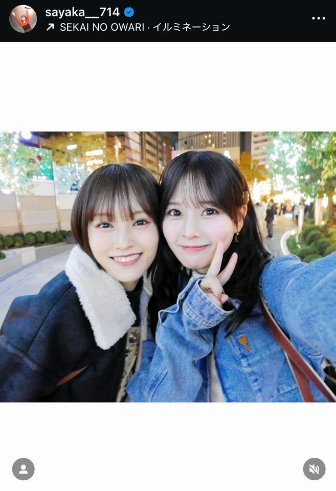 山本彩のインスタグラム＠ｓａｙａｋａ＿＿７１４から