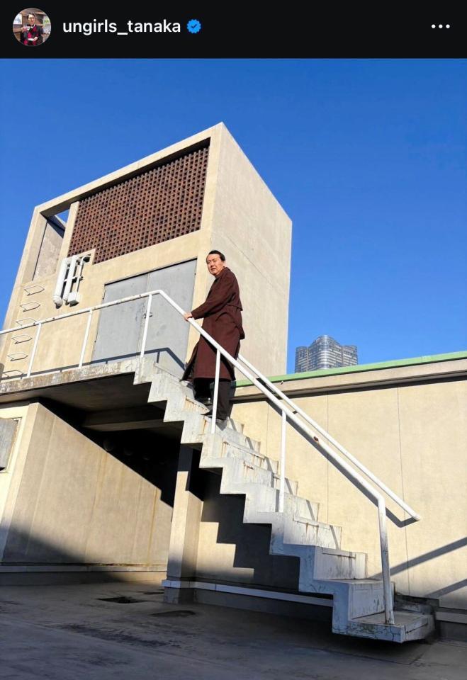 アンガールズ・田中のインスタグラム＠ｕｎｇｉｒｌｓ＿ｔａｎａｋａから