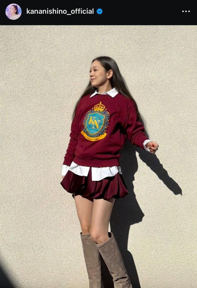 西野カナのインスタグラム＠ｋａｎａｎｉｓｈｉｎｏ＿ｏｆｆｉｃｉａｌから