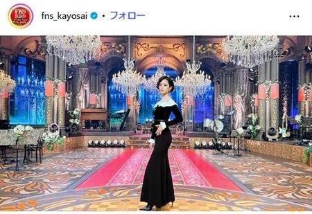 　フジテレビ「ＦＮＳ歌謡祭」インスタグラム＠ｆｎｓ＿ｋａｙｏｓａｉ 