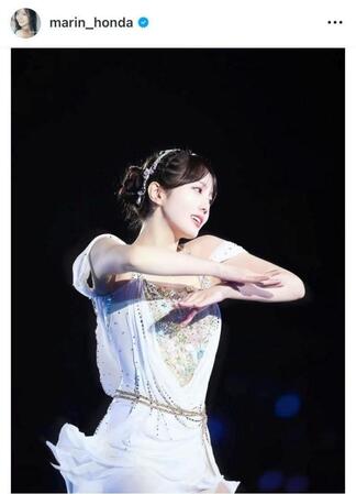 　本田真凜のインスタグラム＠ｍａｒｉｎ＿ｈｏｎｄａから