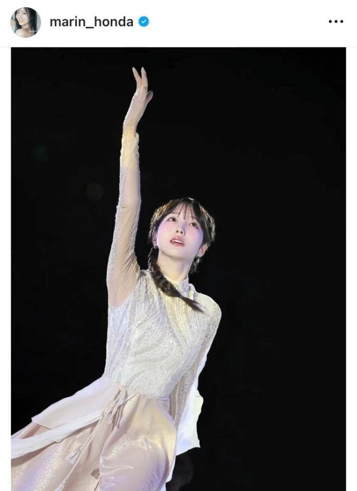 　本田真凜のインスタグラム＠ｍａｒｉｎ＿ｈｏｎｄａから