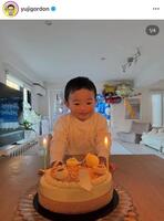 　すっごい広い！マツコも借りられない豪邸。ＴＶにも登場のリアムくんが愛らしい♡ユージのインスタグラム＠ｙｕｊｉｇｏｒｄｏｎより