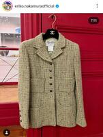 　シャネル。中村江里子のインスタグラム＠ｅｒｉｋｏ．ｎａｋａｍｕｒａｏｆｆｉｃｉａｌより 