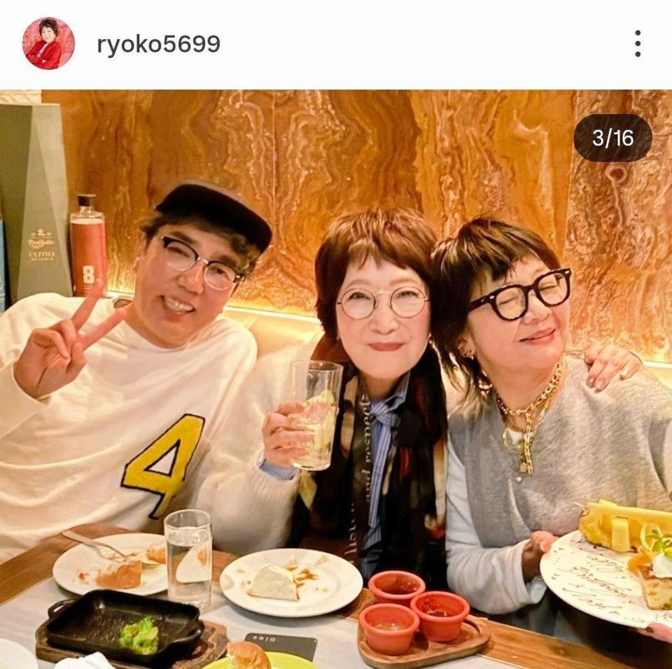 　森山良子のインスタグラム＠ｒｙｏｋｏ５６９９（１２月５日付）より