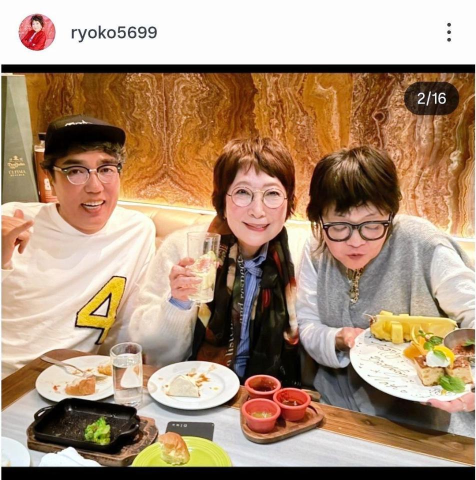 　森山良子のインスタグラム＠ｒｙｏｋｏ５６９９（１２月５日付）より