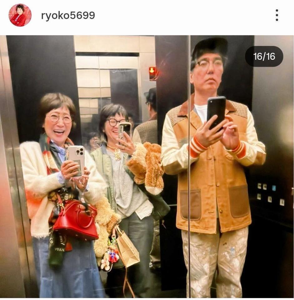 　森山良子のインスタグラム＠ｒｙｏｋｏ５６９９（１２月５日付）より 