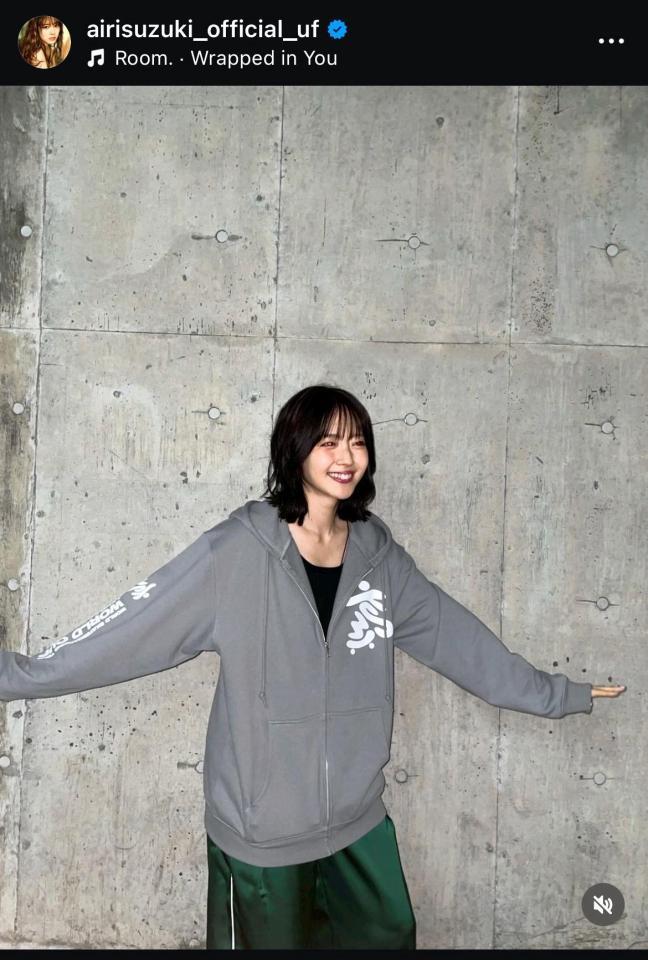 鈴木愛理のインスタグラム＠ａｉｒｉｓｕｚｕｋｉ＿ｏｆｆｉｃｉａｌ＿ｕｆから