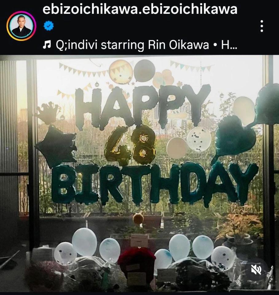 市川團十郎のインスタグラム（＠ｅｂｉｚｏｉｃｈｉｋａｗａ．ｅｂｉｚｏｉｃｈｉｋａｗａ）より 