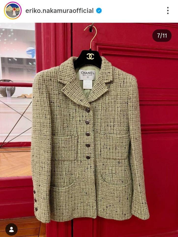 　シャネル。中村江里子のインスタグラム＠ｅｒｉｋｏ．ｎａｋａｍｕｒａｏｆｆｉｃｉａｌより 