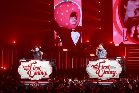 　（左から）キュヒョン、チャンミン