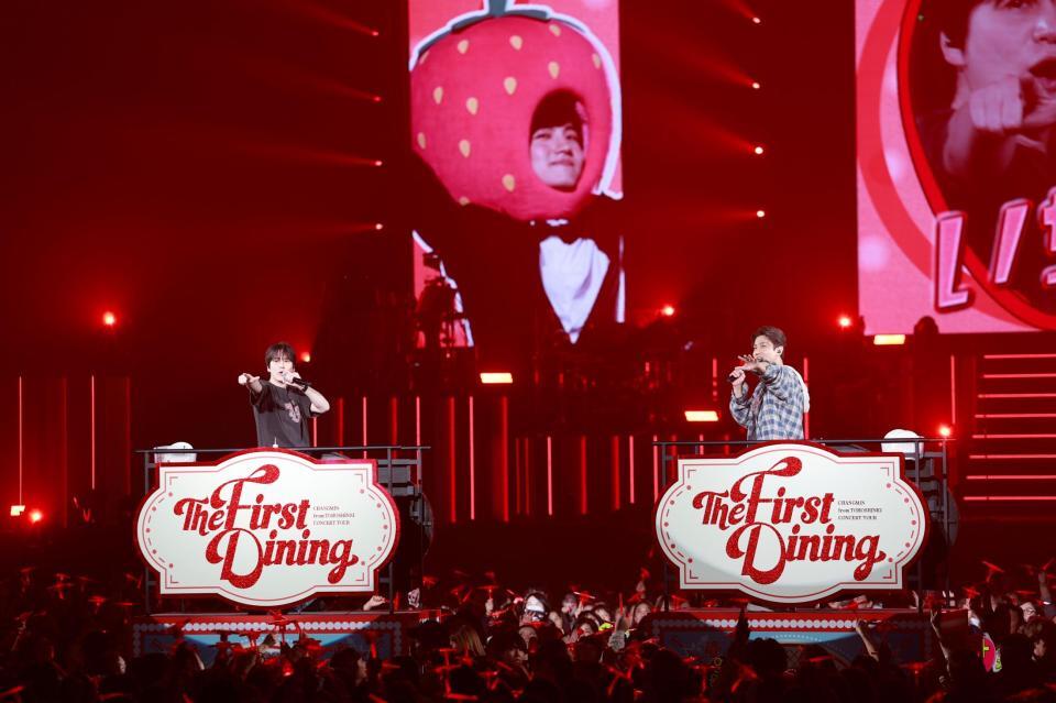 　（左から）キュヒョン、チャンミン