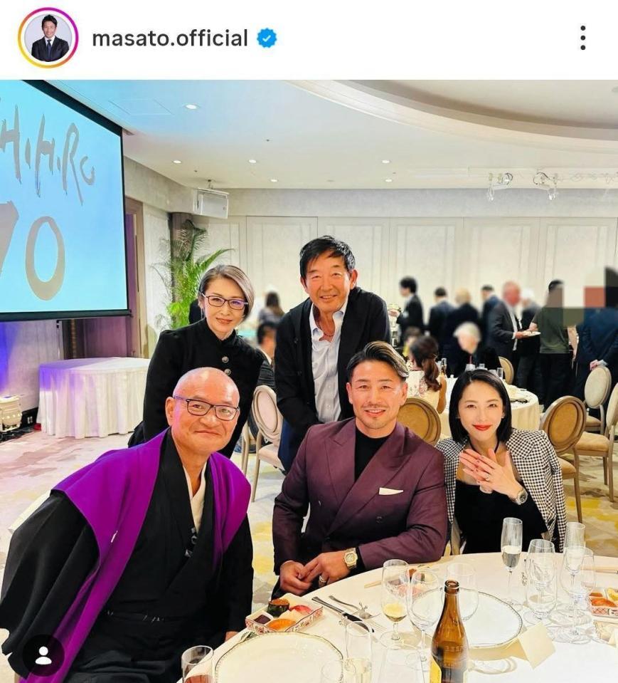 　魔裟斗のインスタグラム＠ｍａｓａｔｏ．ｏｆｆｉｃｉａｌより 