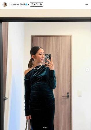 　近藤夏子インスタグラム＠ｋｏｎｄｏｋａｋｏ０８０４から