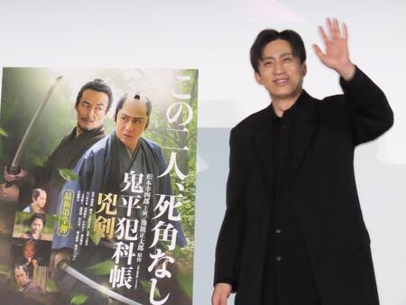 　舞台あいさつに出席した松本幸四郎