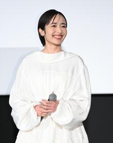 　舞台あいさつに登場した森田望智（撮影・開出牧）