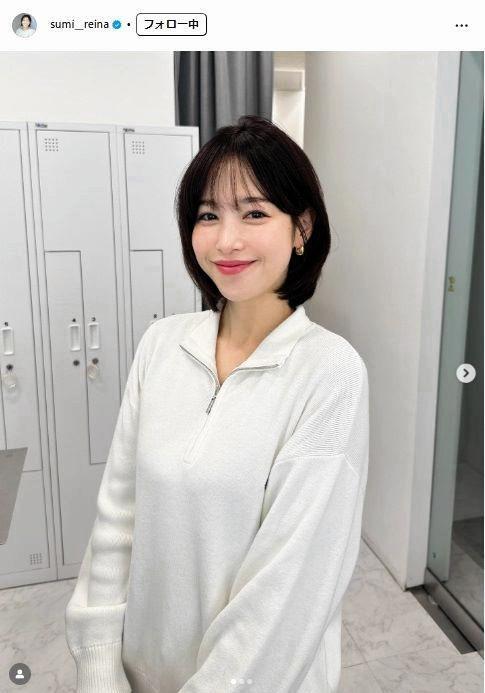 　鷲見玲奈インスタグラム＠ｓｕｍｉ＿＿ｒｅｉｎａから
