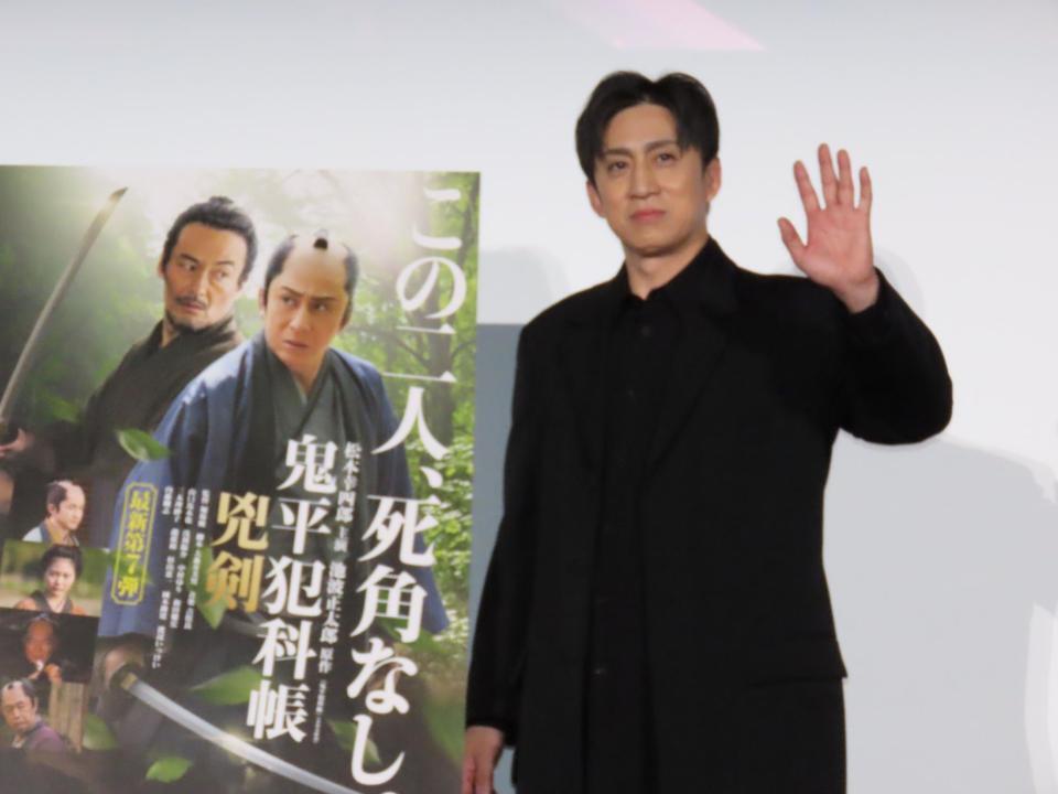 　舞台あいさつに出席した松本幸四郎