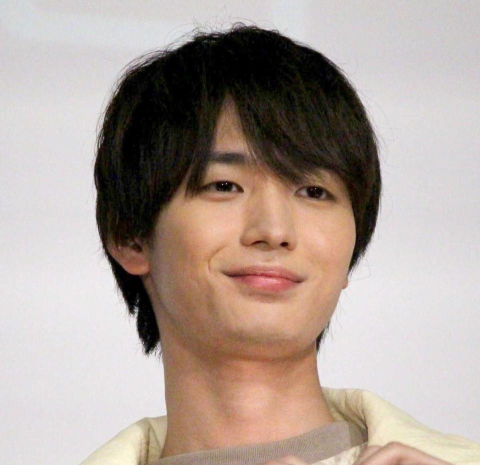 　青木柚（２０２４年５月撮影）