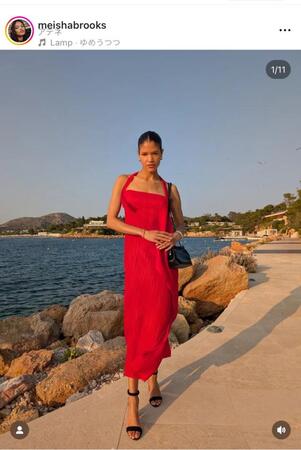 　ミーシャ・ブルックスのインスタグラム＠ｍｅｉｓｈａｂｒｏｏｋｓより