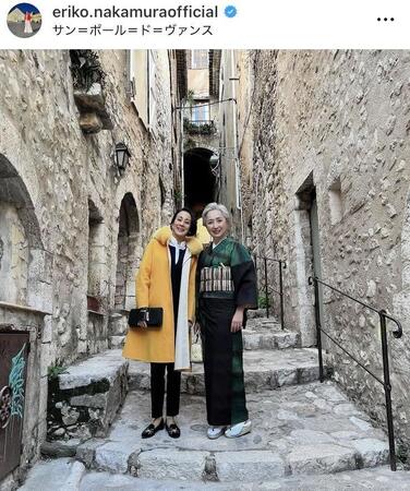 中村江里子のインスタグラム＠ｅｒｉｋｏ．ｎａｋａｍｕｒａｏｆｆｉｃｉａｌより