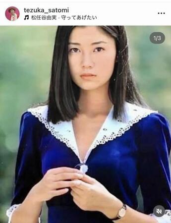 手塚理美のインスタグラム＠ｔｅｚｕｋａ＿ｓａｔｏｍｉより