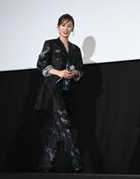 　イベントに登場した北川景子（撮影・開出牧）