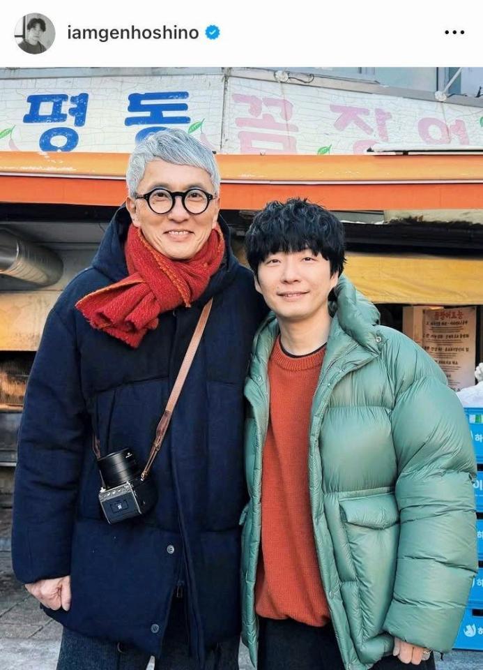 星野源のインスタグラム＠ｉａｍｇｅｎｈｏｓｈｉｎｏから