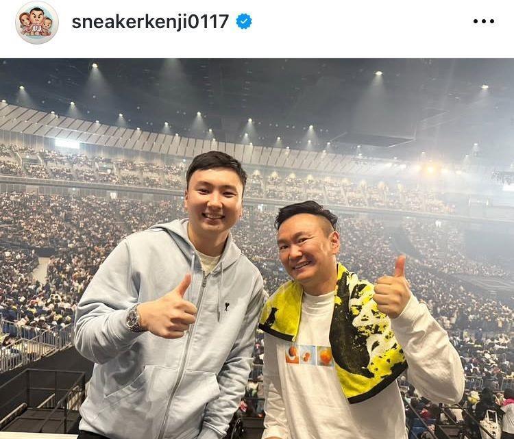 かまいたち山内健司インスタグラム（ｓｎｅａｋｅｒｋｅｎｊｉ０１１７）より