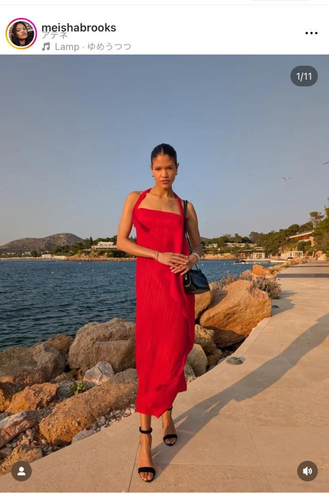 　ミーシャ・ブルックスのインスタグラム＠ｍｅｉｓｈａｂｒｏｏｋｓより