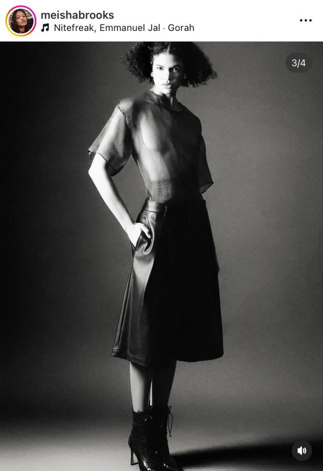 　ミーシャ・ブルックスのインスタグラム＠ｍｅｉｓｈａｂｒｏｏｋｓより