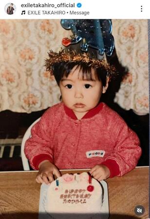 　ＴＡＫＡＨＩＲＯのインスタグラム＠ｅｘｉｌｅｔａｋａｈｉｒｏ＿ｏｆｆｉｃｉａｌ（１２月９日付）より