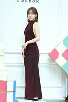 　イベントでポーズをとる齊藤京子（撮影・開出牧）