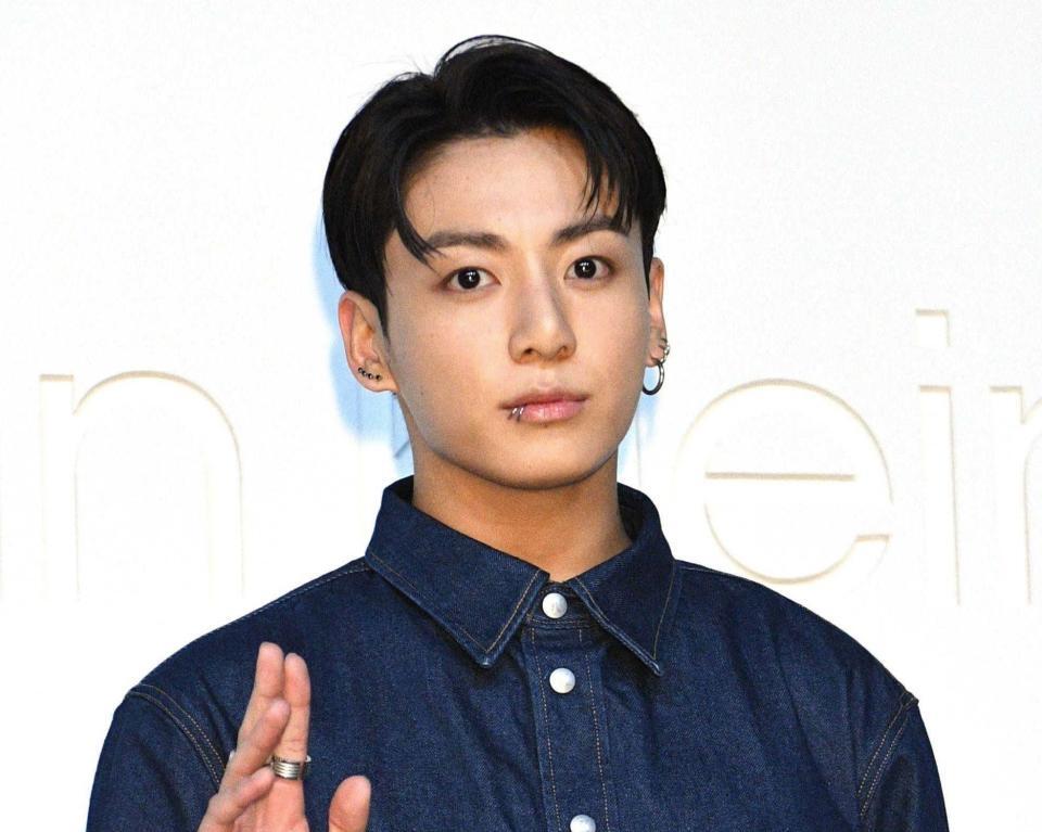 　ＢＴＳ・ジョングク＝２０２３年１０月撮影