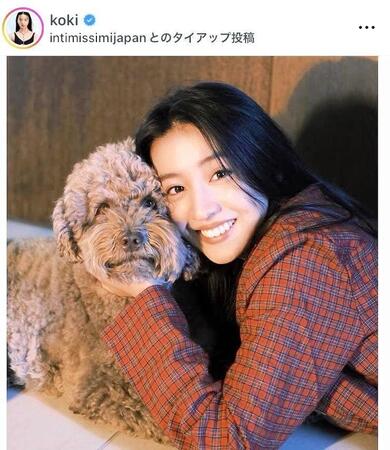 　Ｋｏｋｉ，のインスタグラム＠ｋｏｋｉより