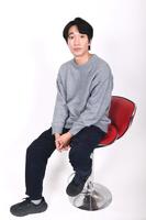 　俳優への思いを語った＝デイリースポーツ東京本社（撮影・園田高夫）