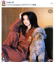 　Ｋｏｋｉ，のインスタグラム＠ｋｏｋｉより