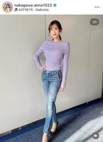 　中川安奈のインスタグラム＠ｎａｋａｇａｗａ．ａｎｎａ１０２２より