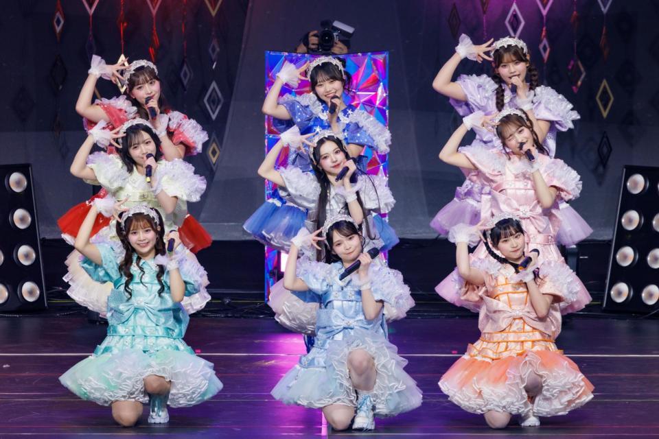 デビューを果たしたＭＯＲＥ　ＳＴＡＲ（撮影：ヨシモリユウナ）