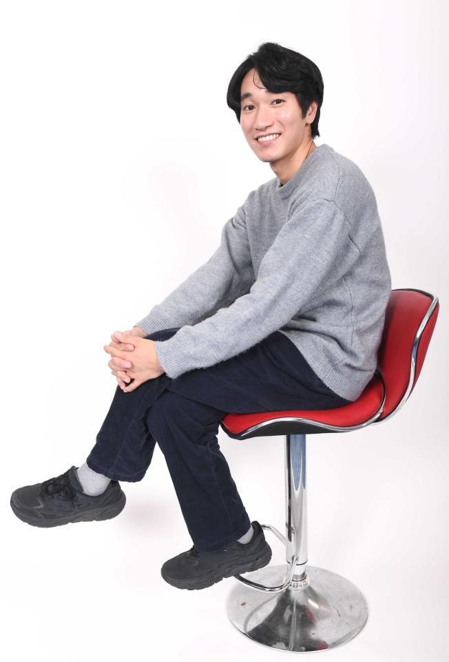 　俳優への思いを語った三村和敬（撮影・園田高夫）