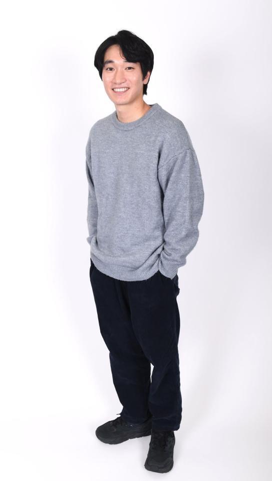 　俳優への思いを語った＝デイリースポーツ東京本社（撮影・園田高夫）