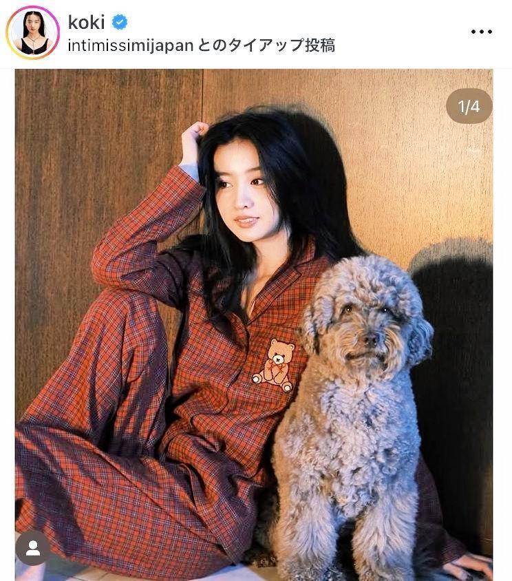 　Ｋｏｋｉ，のインスタグラム＠ｋｏｋｉより