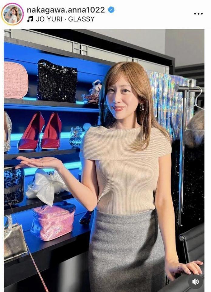　中川安奈のインスタグラム＠ｎａｋａｇａｗａ．ａｎｎａ１０２２より