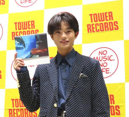 　初のカレンダーお渡し会イベントを行った黒川想矢