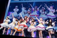 　かわいらしくパフォーマンスするＣＡＮＤＹ　ＴＵＮＥ（撮影：ヨシモリユウナ）