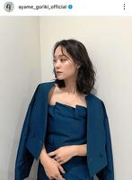 　剛力彩芽のインスタグラム＠ａｙａｍｅ＿ｇｏｒｉｋｉ＿ｏｆｆｉｃｉａｌ（１２月１２日付）より 