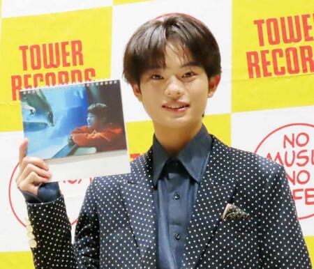 　初のカレンダーお渡し会イベントを行った黒川想矢